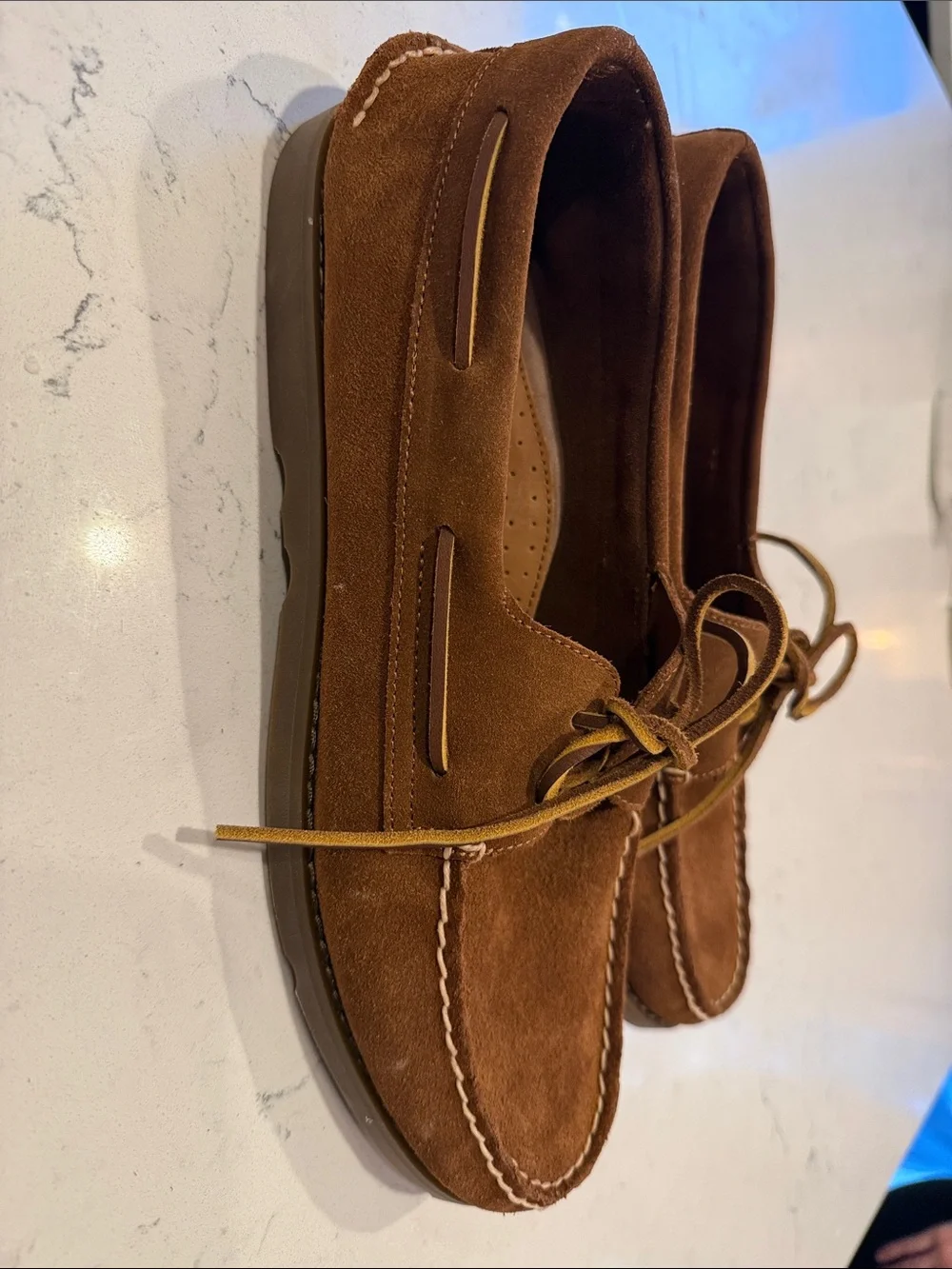 Sperry Top-Sider Men's Casual Suede Lace-Up Shoes - Brown